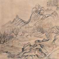 陈鸿寿 庚午（1810年）作 桃花源 立轴